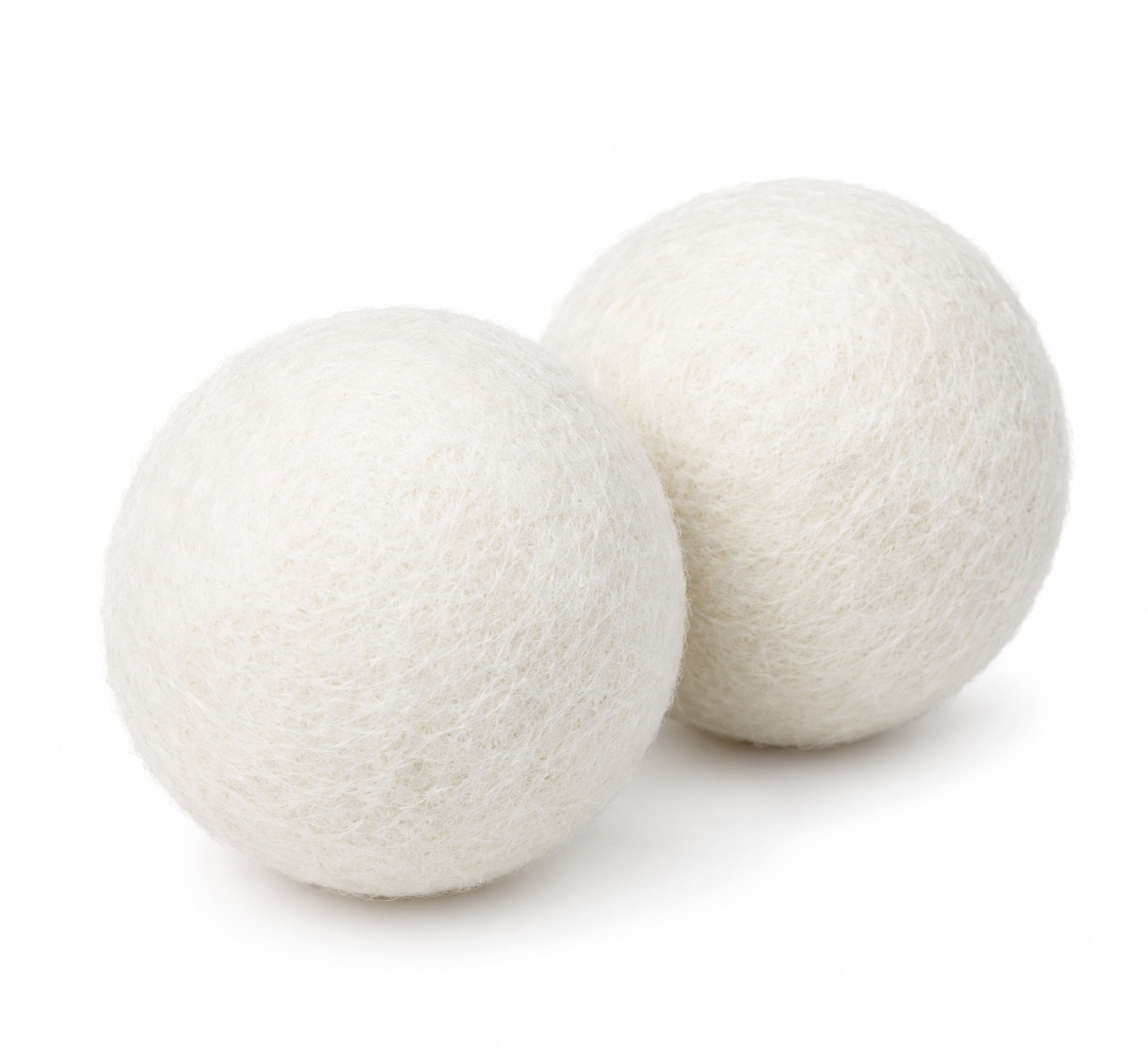 Two Wool Dryer Balls