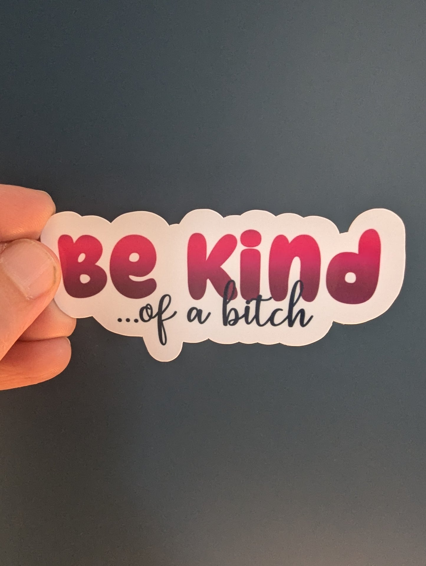 Be Kind....Of A Bitch