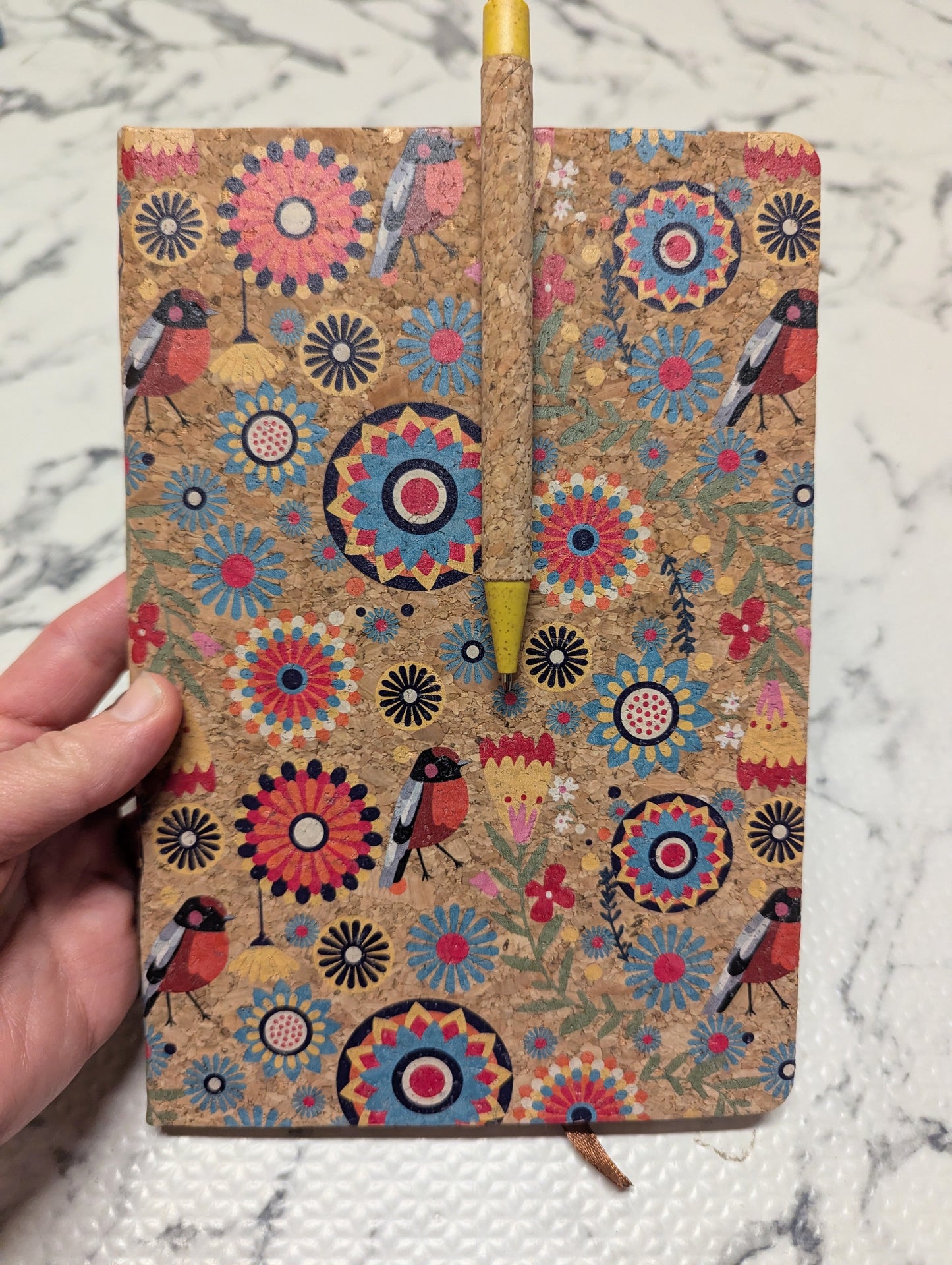 Cork Notebook and Pen set