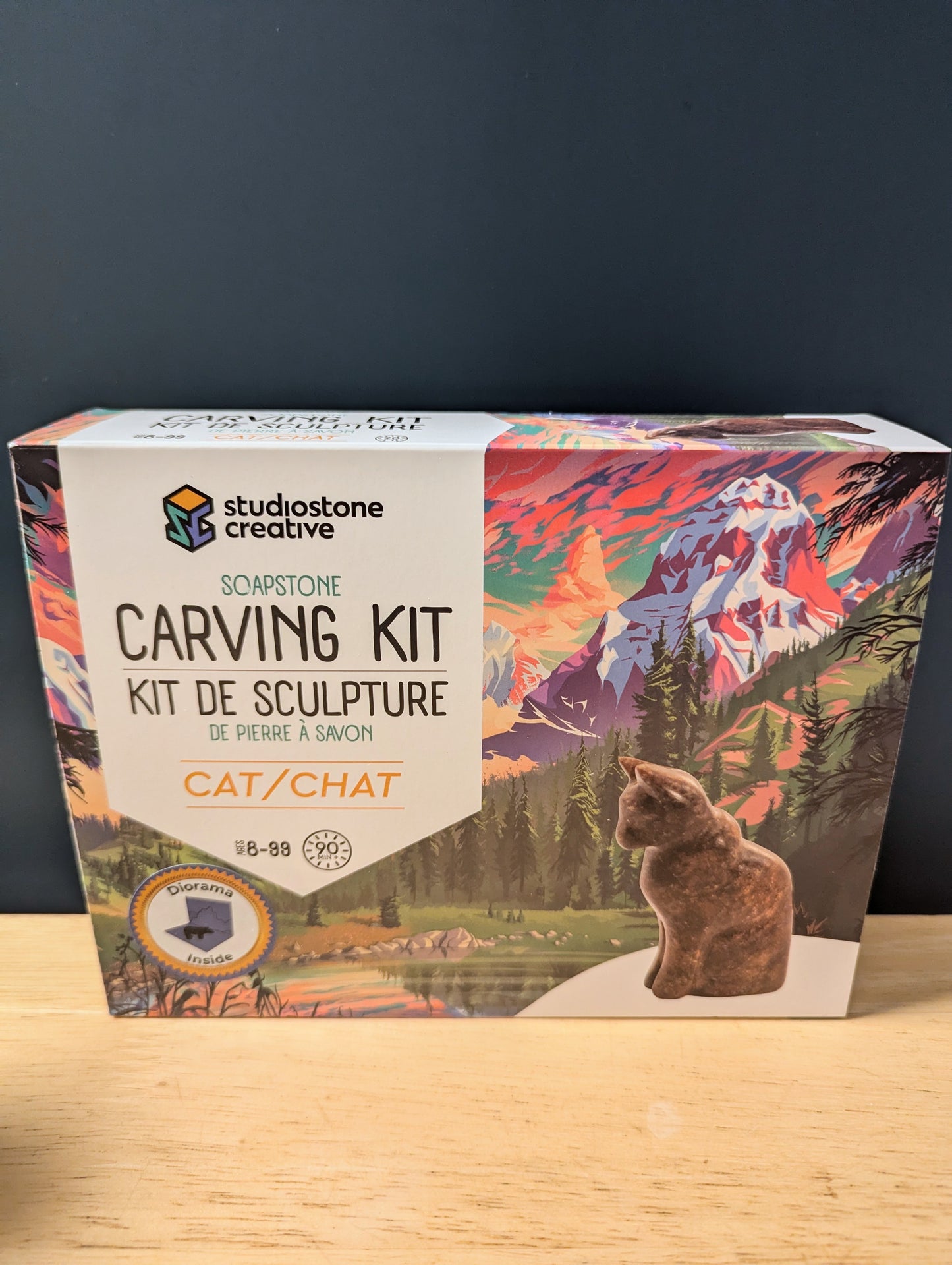 Studio Creative Soap Stone Carving Kit-Cat