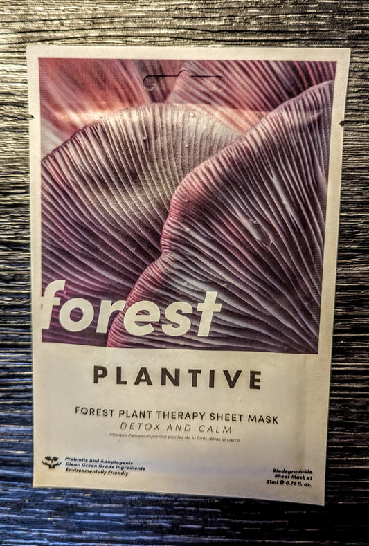 Vitamasques Biodegradable Sheet Mask- Forest Plantive