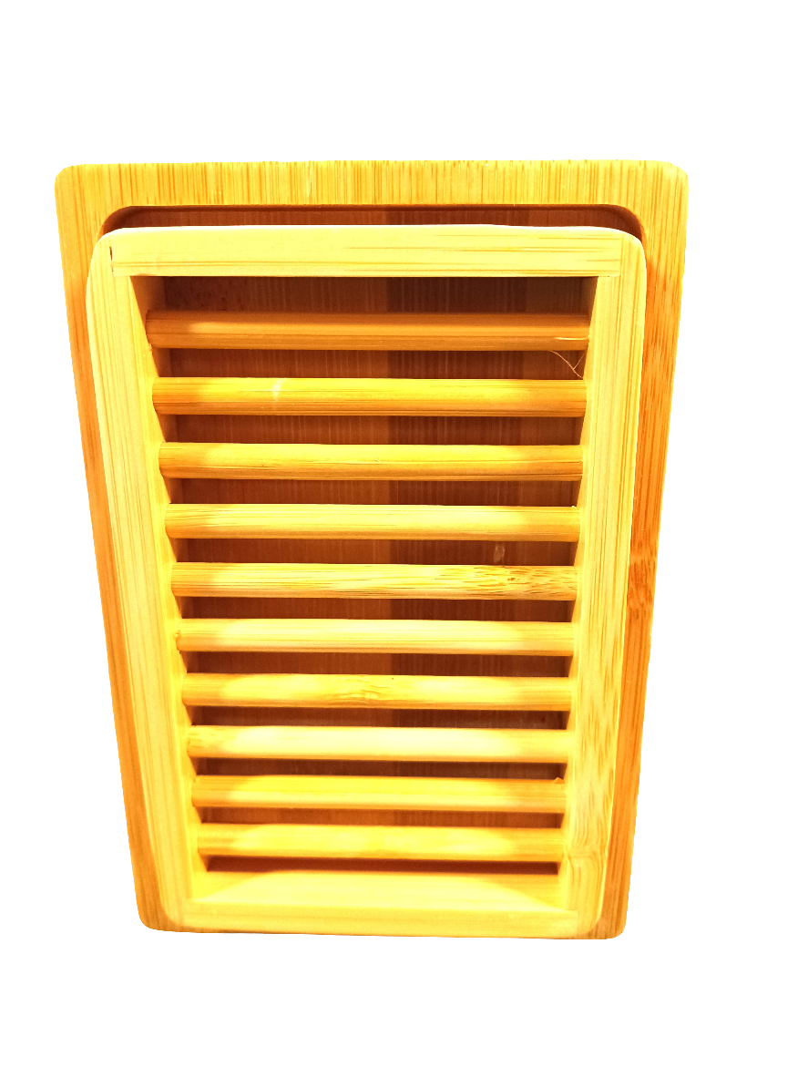 DUAL LAYER BAMBOO DISH