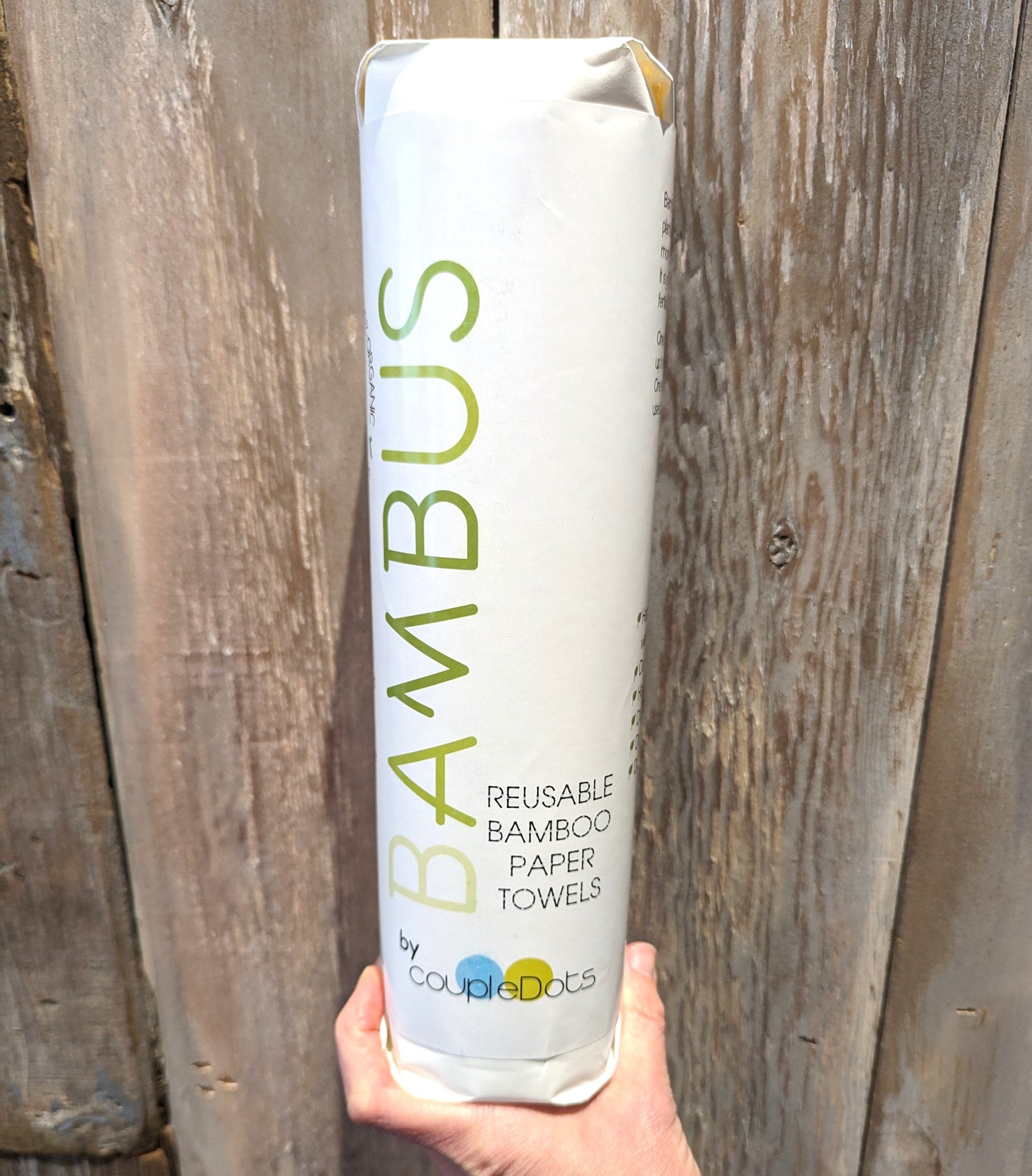 Organic Reusable Bamboo Paper Towel