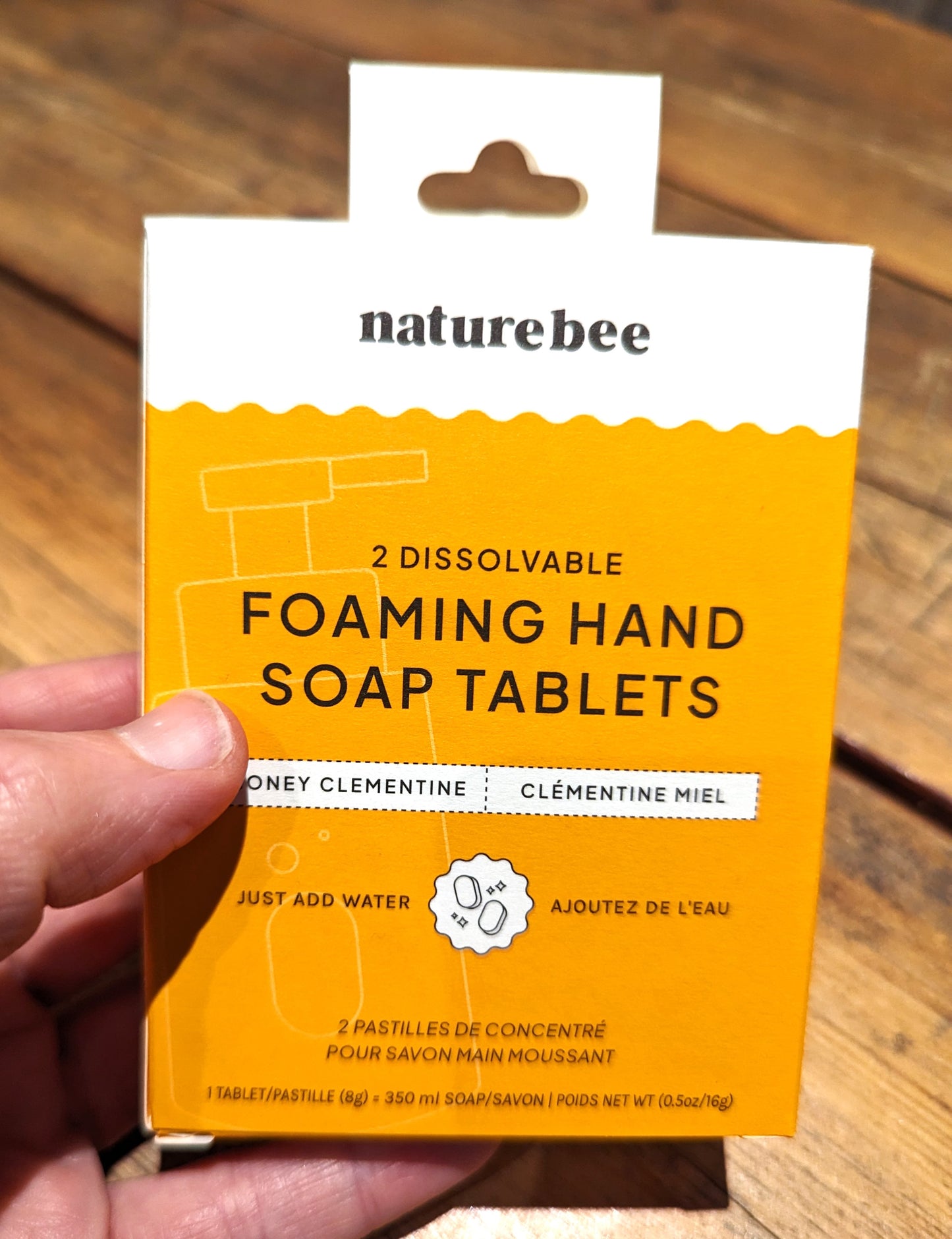 Nature Bee Foaming Hand Soap Tablets- 2 Pack