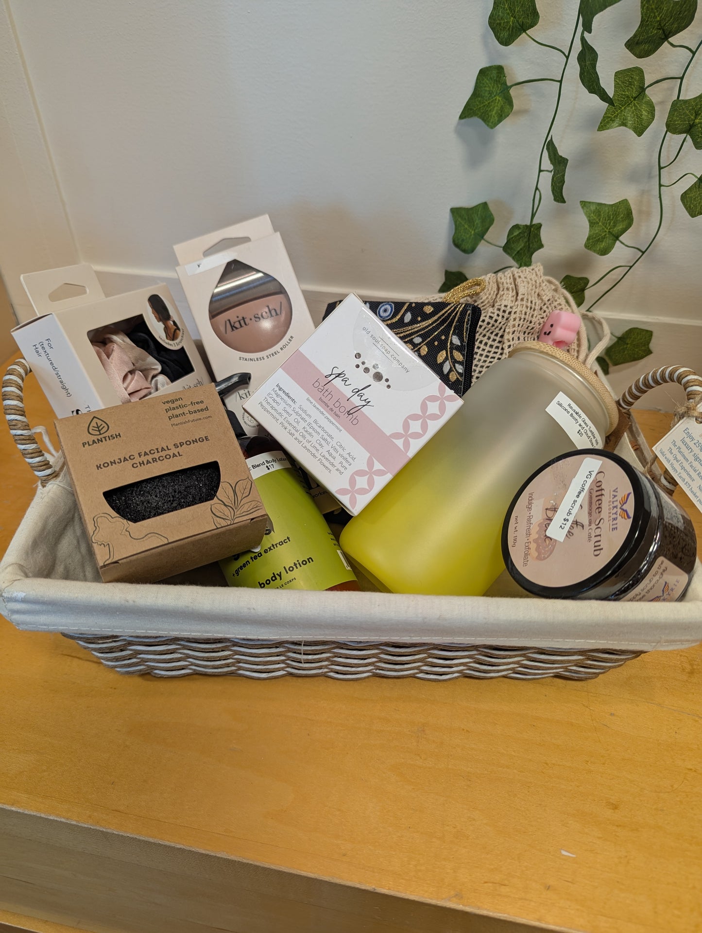 Spa Day Gift Basket for Her