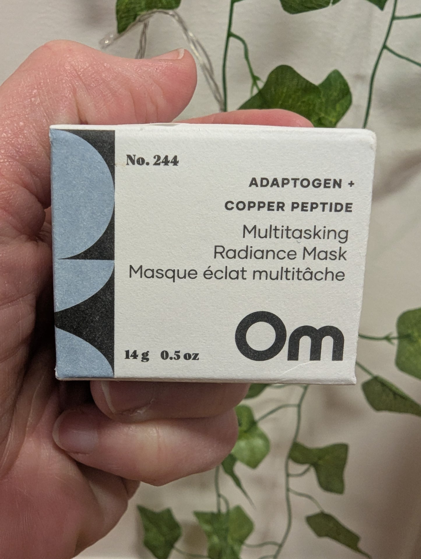 Om Radiance Mask With Adaptogen And Copper Peptide