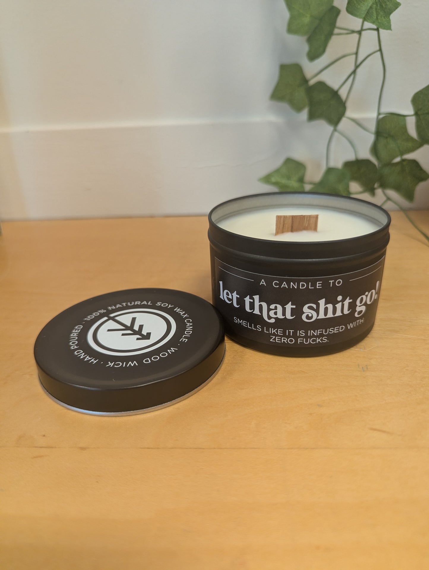 Pine Tree Innovations Soy Wax Candles With a Wood Wick