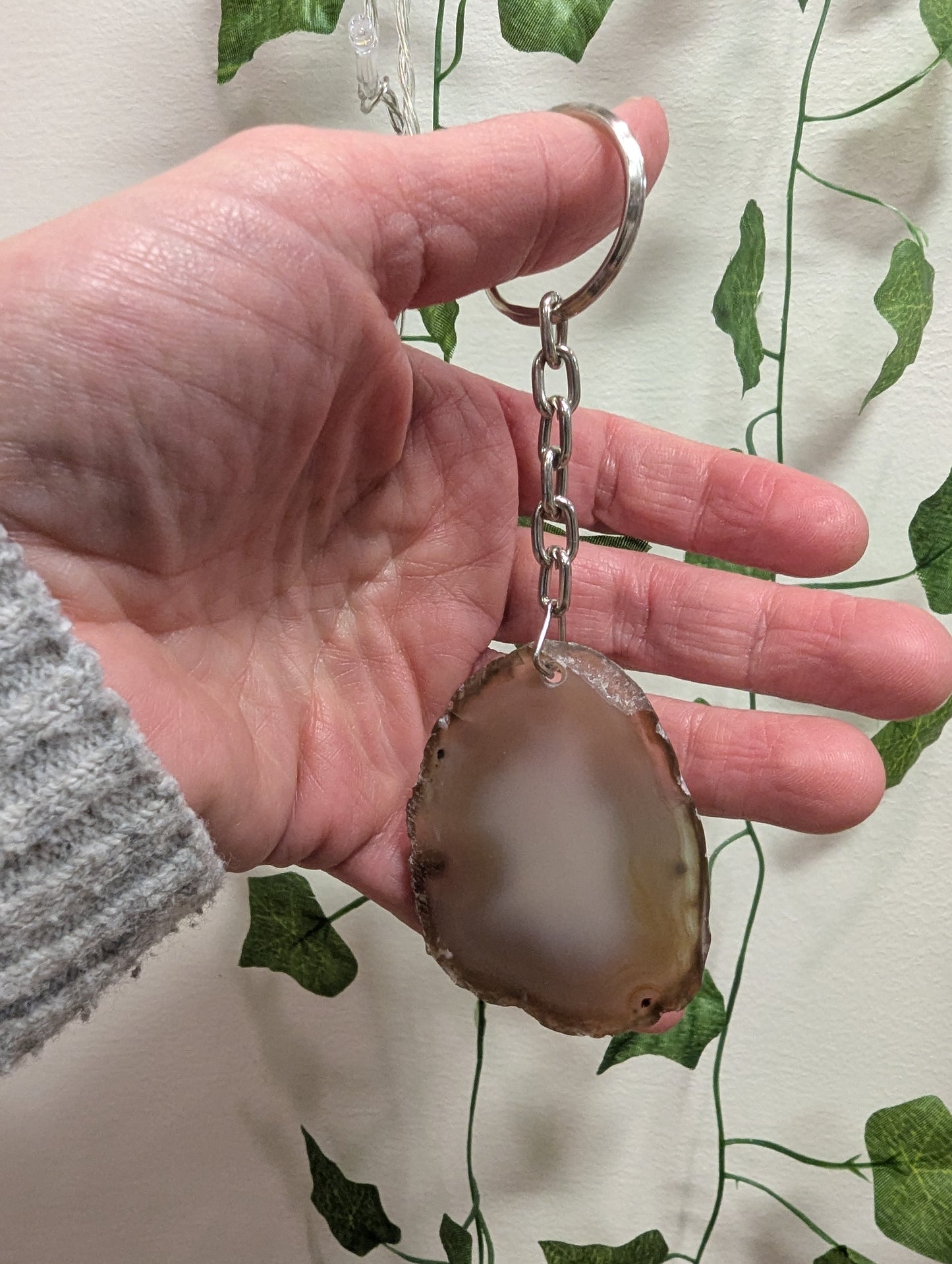 Agate Keychains