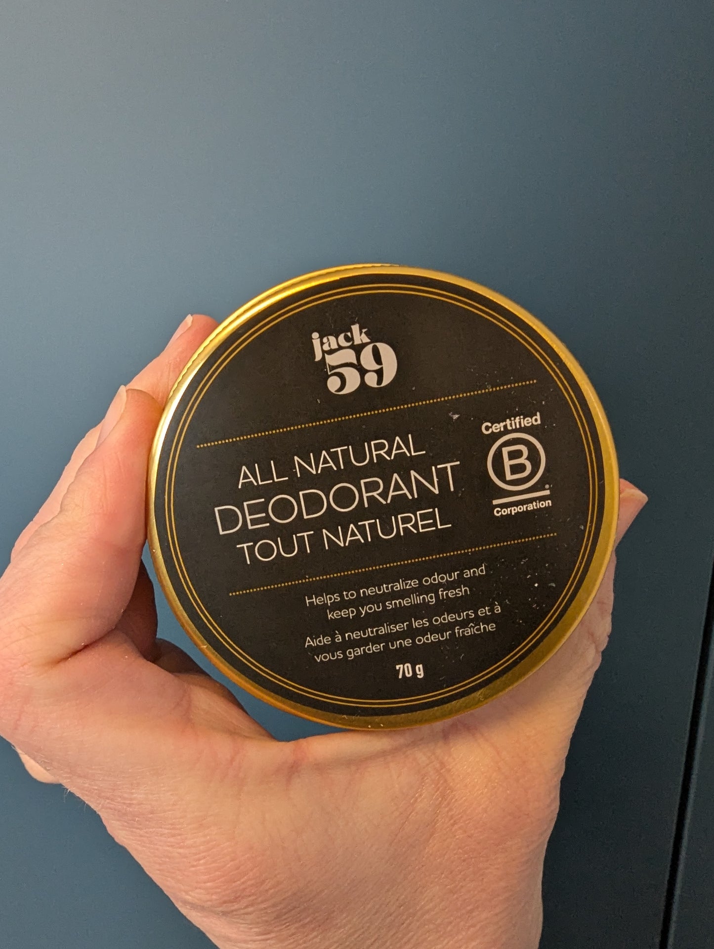 Jack59 Deodorant Paste-Woodsy Scent