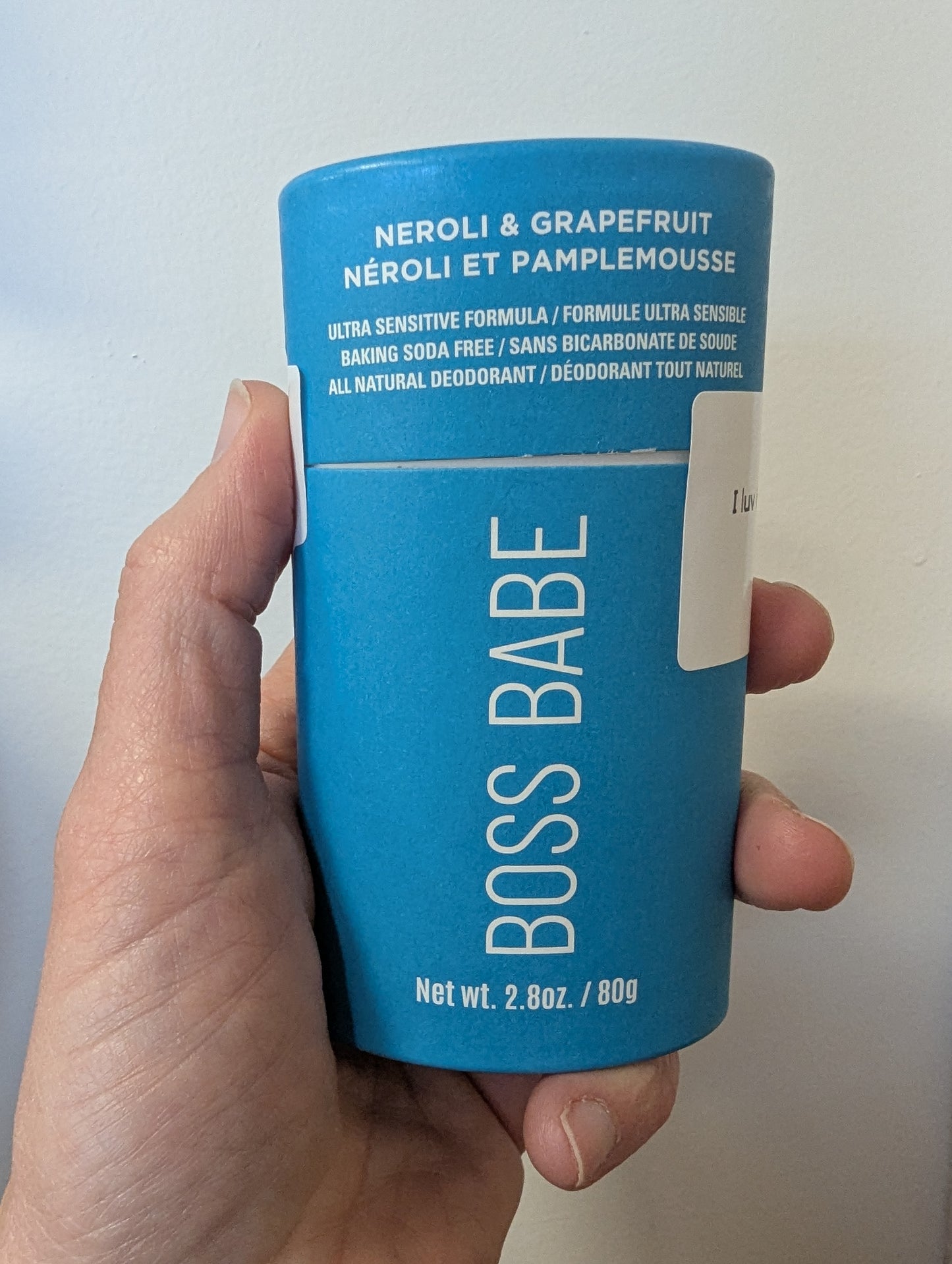 I Luv It Natural Deodorant