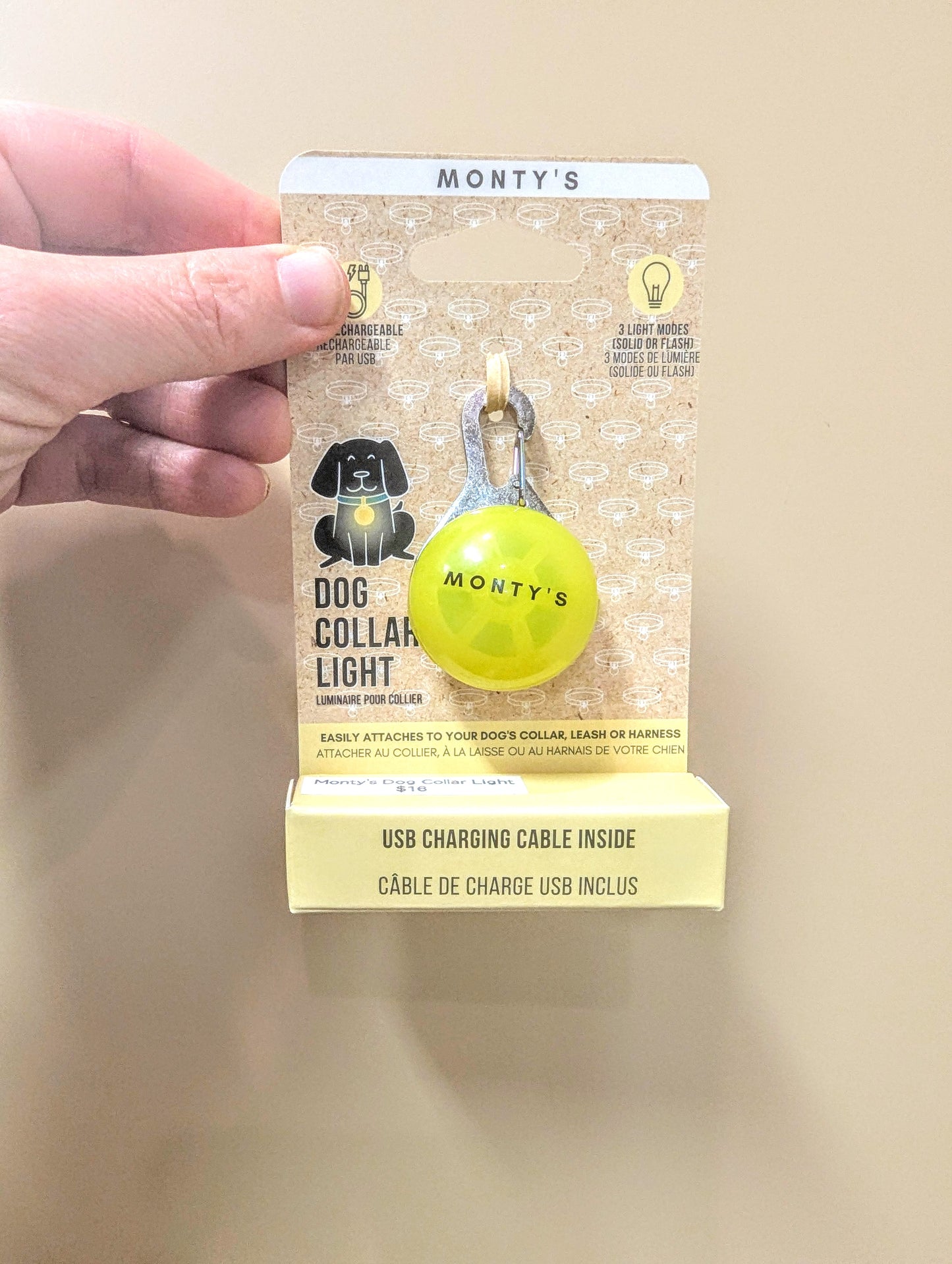 Monty's Dog Collar Light