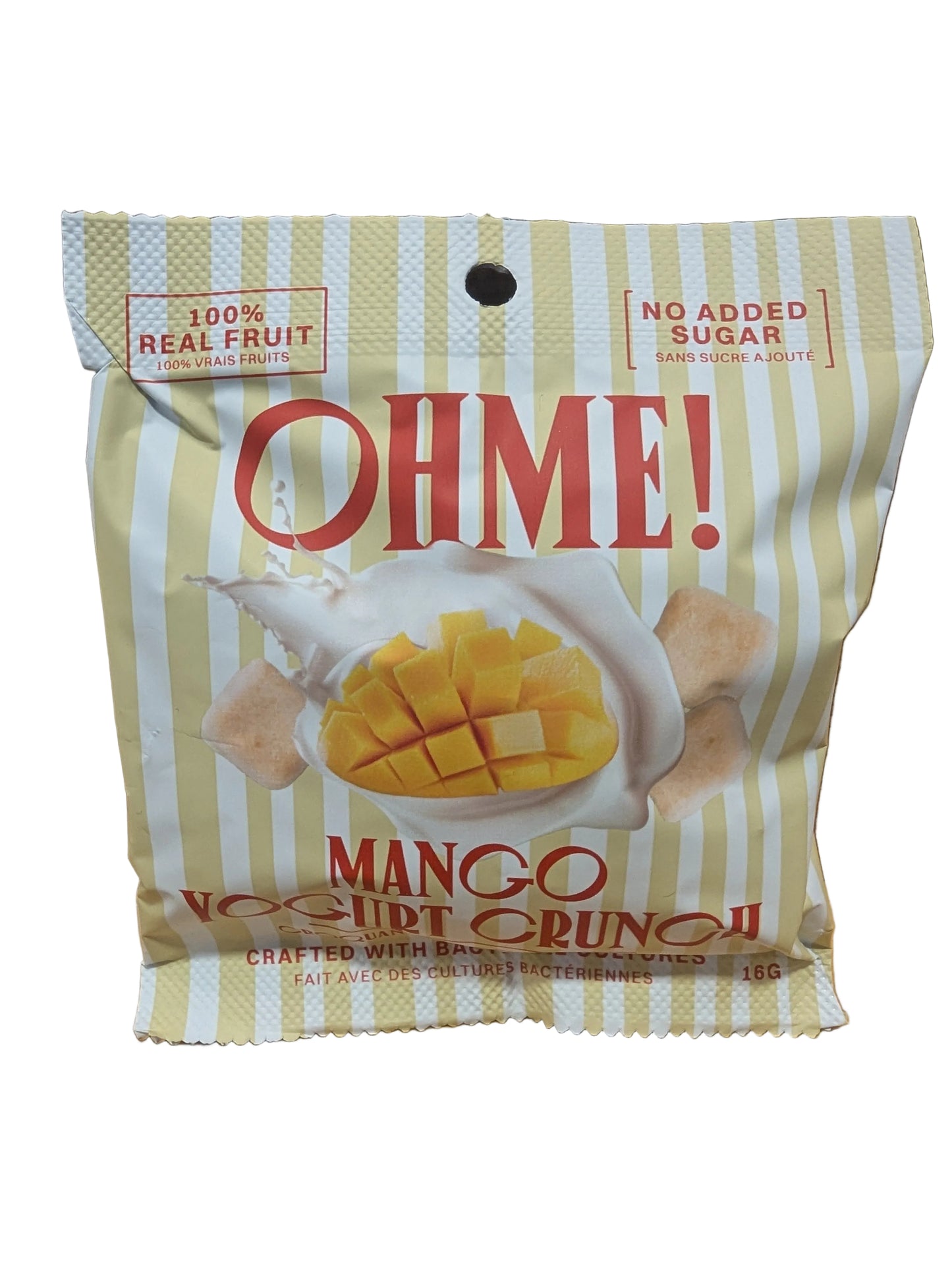 OHMe Freeze Dried Probiotic Yogurt Snacks Small Size