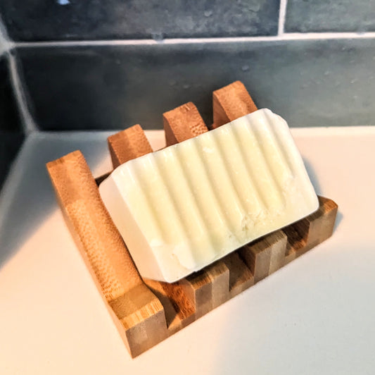 Bamboo Slanted Soap Tray