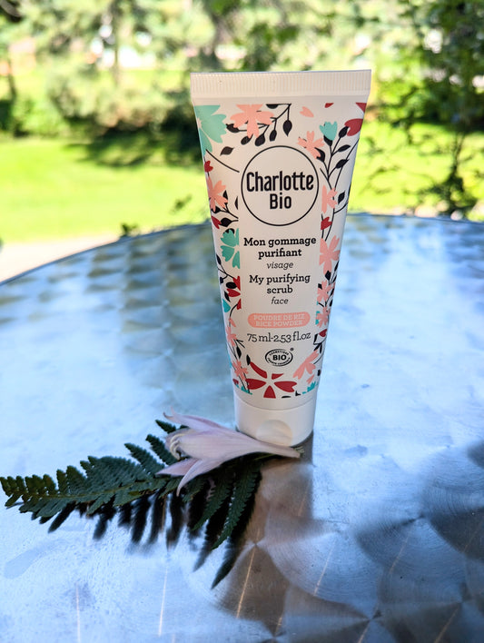 Charlotte Bio Rice Powder Purifying Scrub