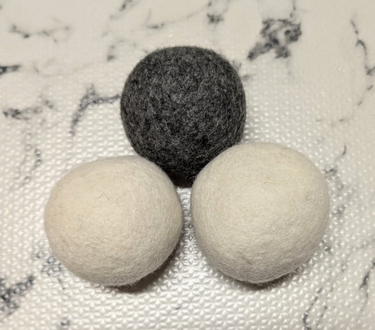 Wool Dryer Balls- Set of 3