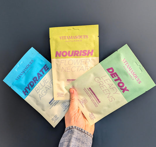 3 Pack Of Vitamasque Face Masks