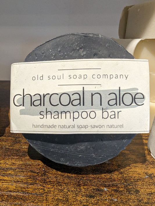 CHARCOAL AND ALOE SHAMPOO BAR