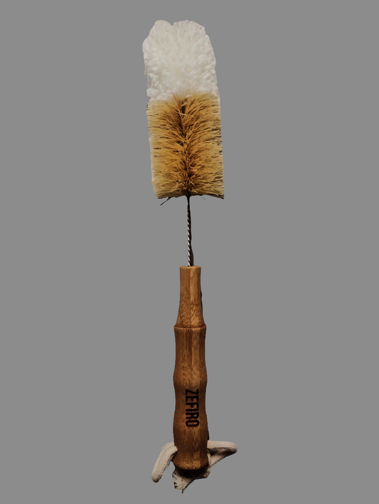 Bottle And Glass Cleaning Brush With Soft Tip