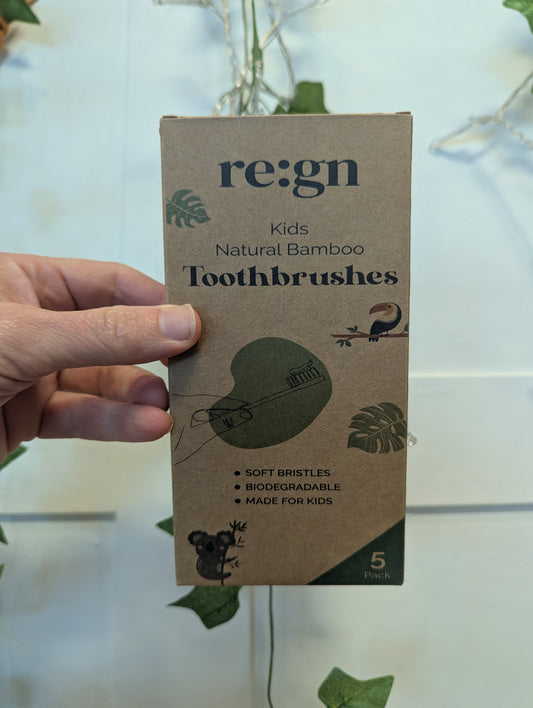 Childrens Bamboo Toothbrushes