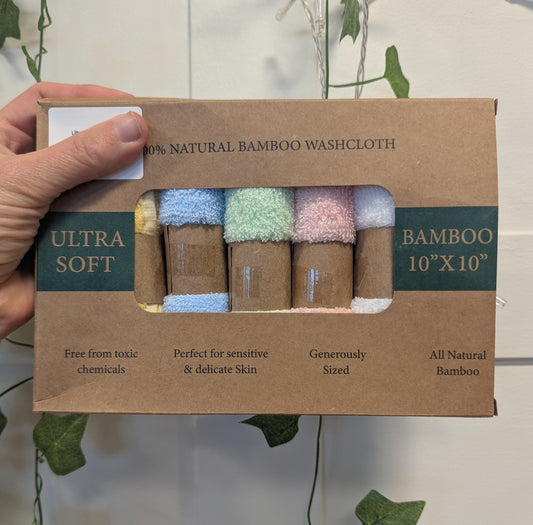 Ultra Soft Bamboo Cloths x 6