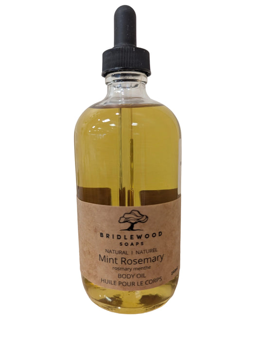 Bridlewoods Rosemary and Mint Body Oil
