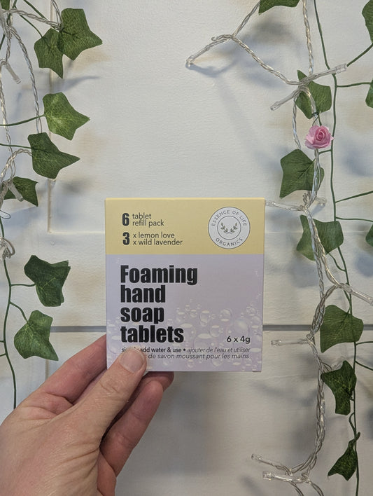 Essence Of Life Organics Foaming Hand Soap Pods. 6 Pack