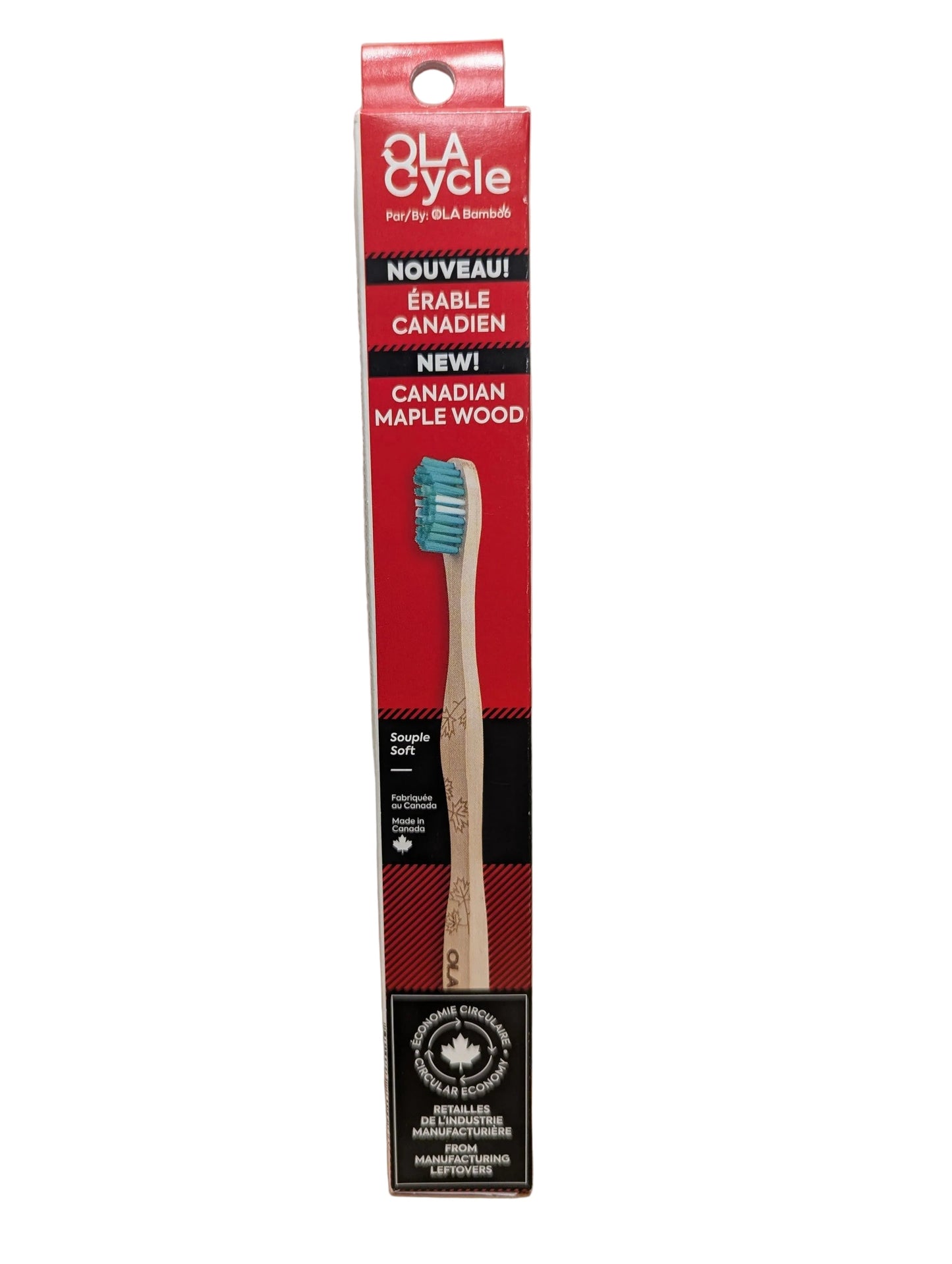 Maple Wood Handle Toothbrush