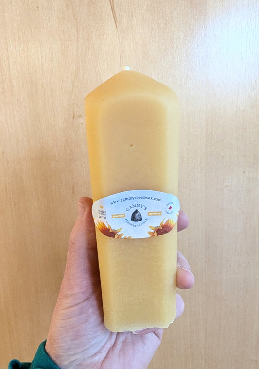 Beeswax Pillar Candle