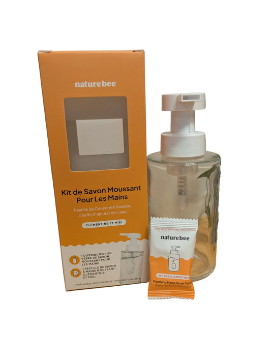 Nature Bee Foaming Hand Soap Bottle Kit
