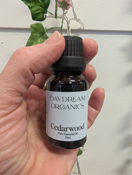 Daydream Organics Cedarwood Essential Oil-15 ml