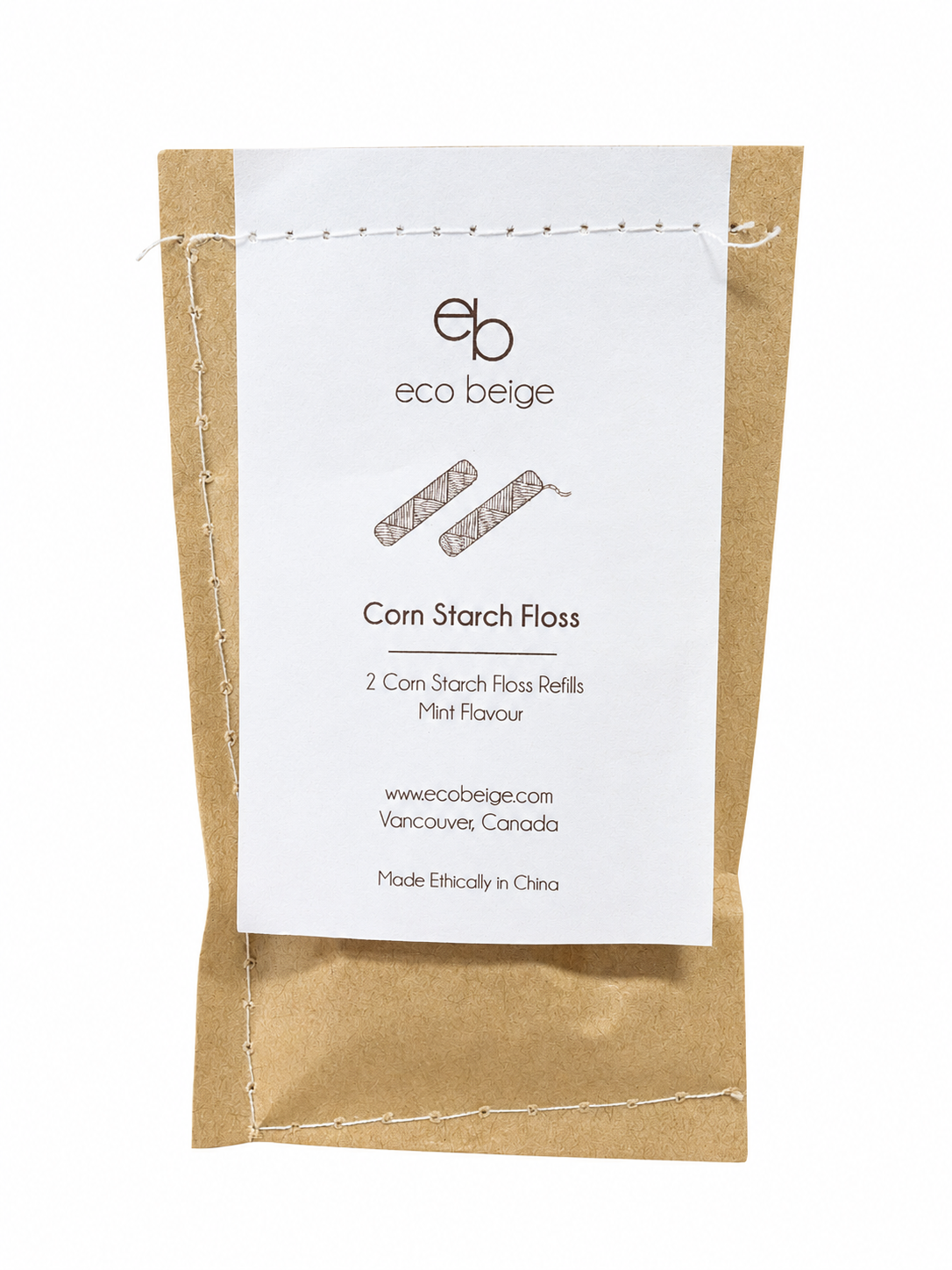 Corn Starch Floss in Glass Jar