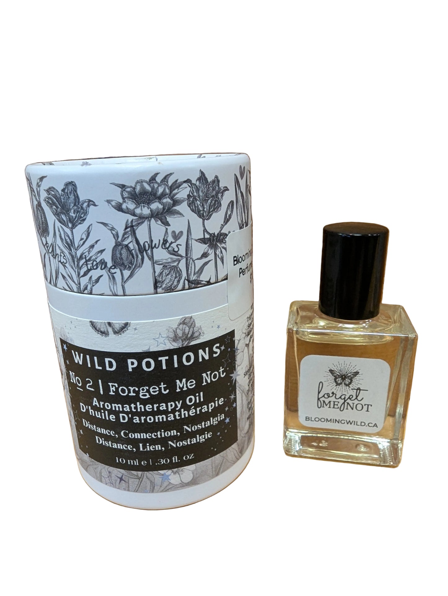 Blooming Wild Botanicals Essential Oil Perfume Roll on-Forget me Not