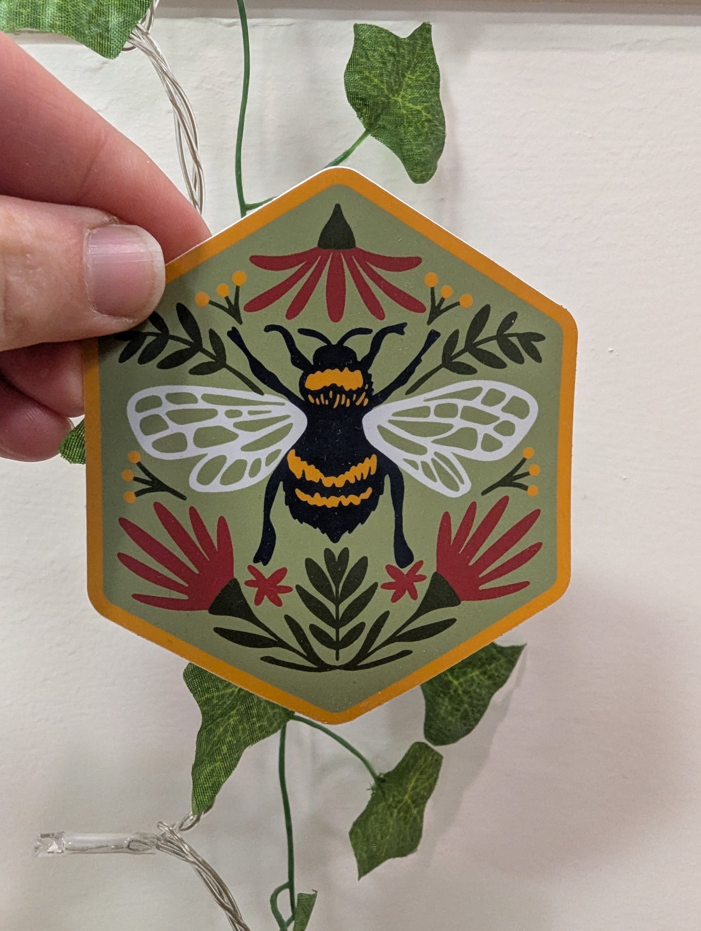 Bough and Antler Large Vinyl Stickers