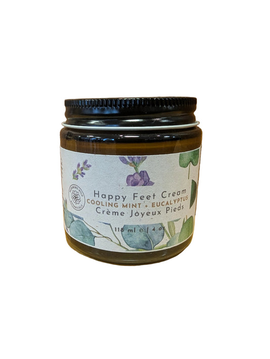 Blooming Wild Botanicals Happy Feet Cooling Mint Foot Cream