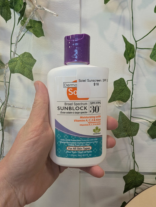 Soleil Sunblock SPF 30
