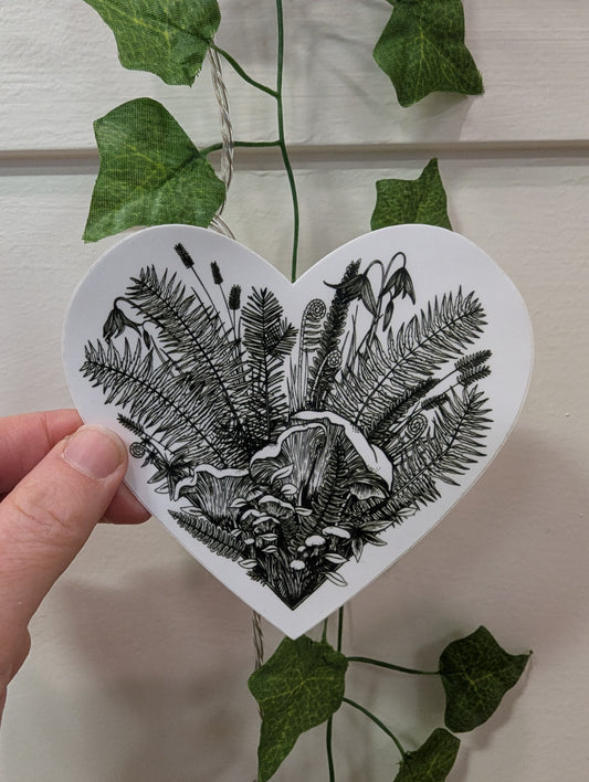 Bough and Antler Large Vinyl Stickers