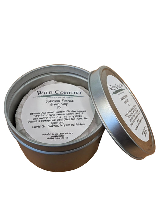 Wild Comfort Shave Soap in Tin
