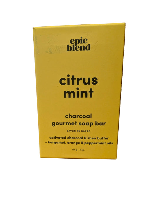 Epic Blend Citrus Mint Charcoal Soap