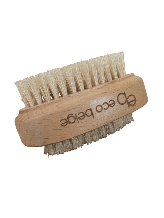 Nail Cleaning Brush With Bamboo Handle