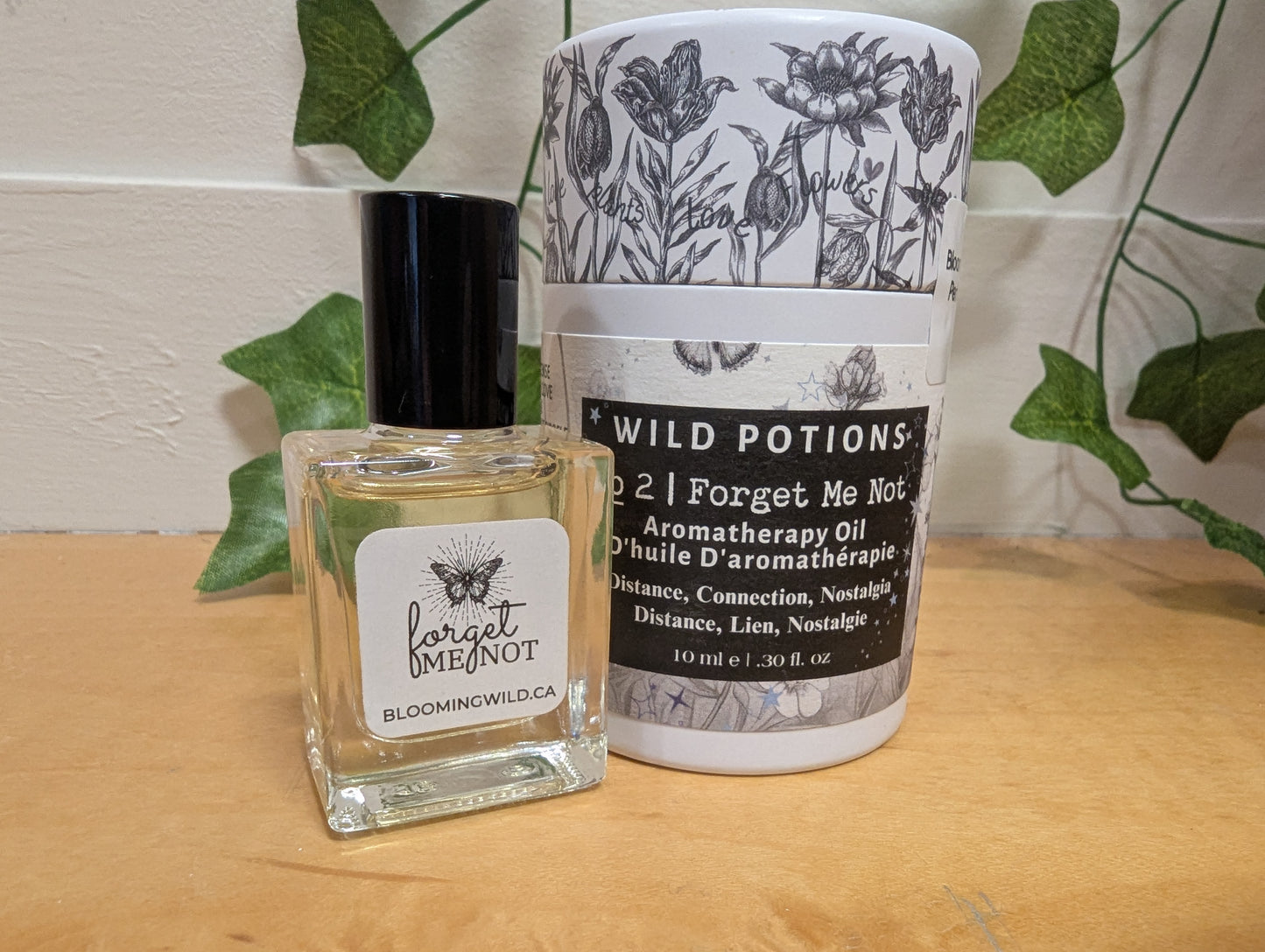 Blooming Wild Botanicals Essential Oil Perfume Roll on-Forget me Not