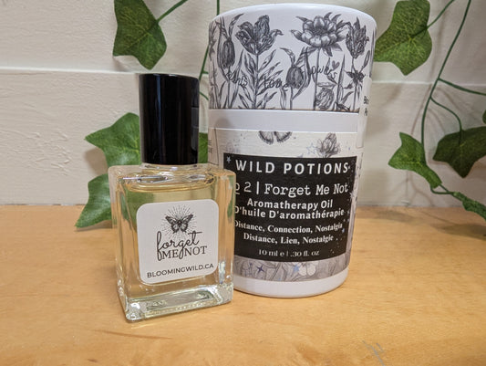 Blooming Wild Botanicals Essential Oil Perfume Roll on-Forget me Not
