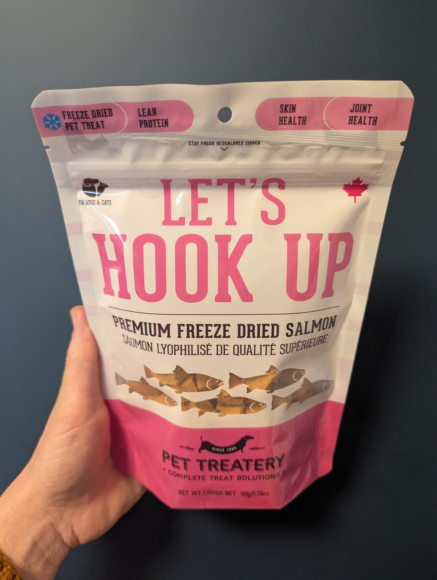 Granville Island Let's Hook Up Pet Treats for Cats and Dogs
