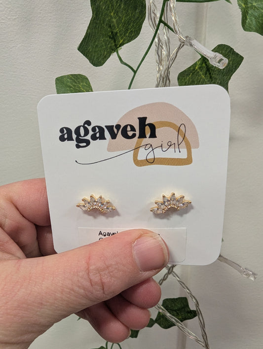 Agaveh Girl Arch Studs