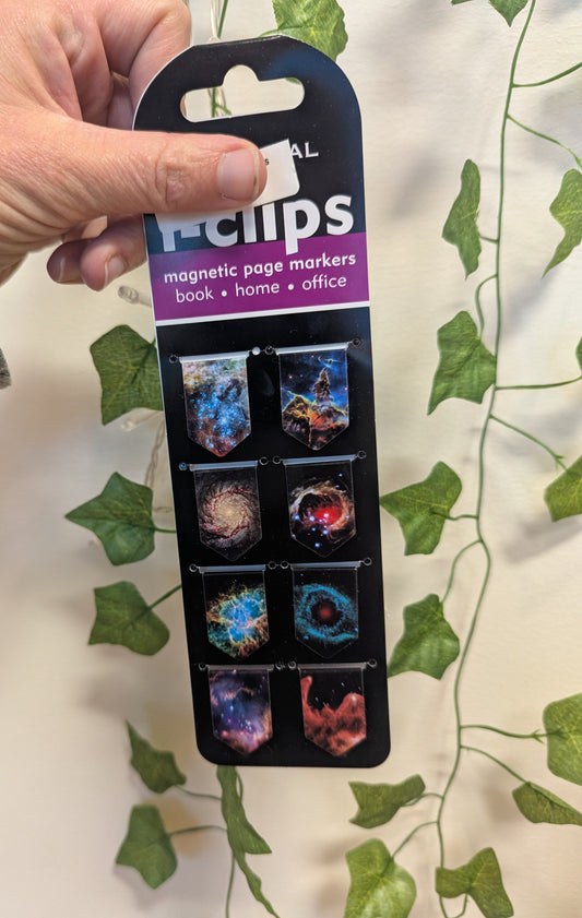 Magnetic Clips-Galaxy Theme