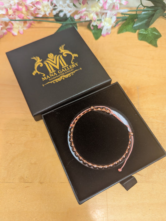 Mana Gallery Pink Hematite Bracelet