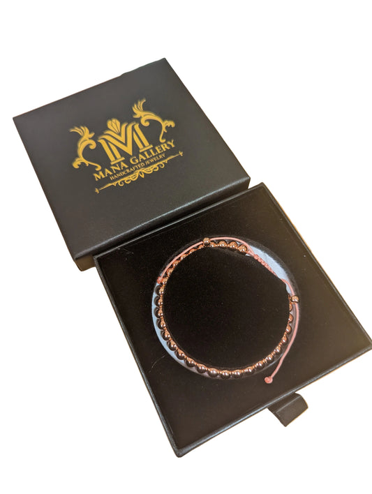 Mana Gallery Pink Hematite Bracelet
