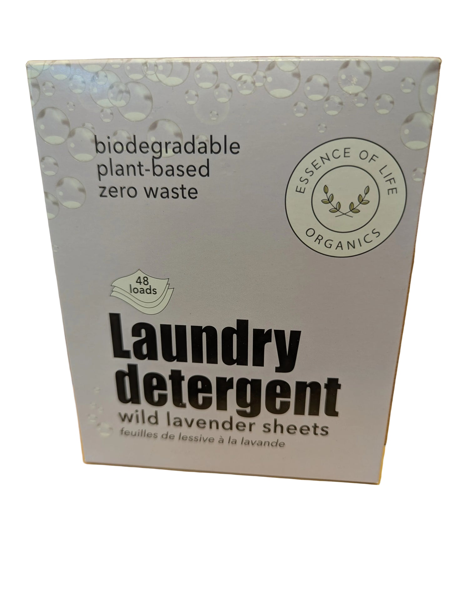 Essence Of Life Organics Lavender Detergent Strips-48 loads