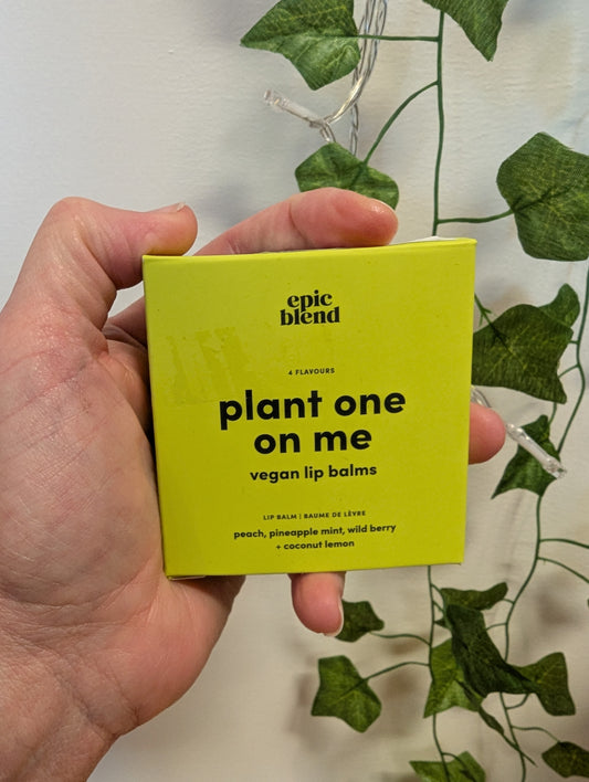 Epic Blend Chap Sticks-Plant one on me-Set of 4