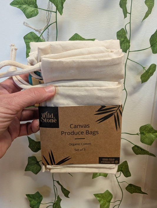 Canvas Cotton Drawstring Bags