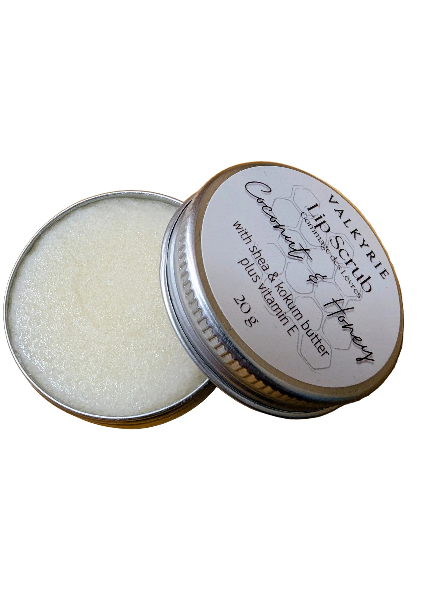 Valkyrie Global Lip Scrub-Coconut and Honey